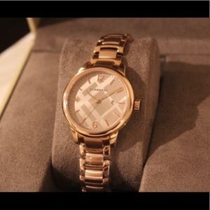 Burberry Rose Gold Watch